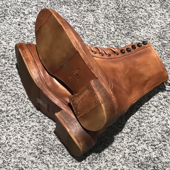 NEW FREE PEOPLE LACE-UP SANTA FE BOOTS 37 - Picture 7 of 7